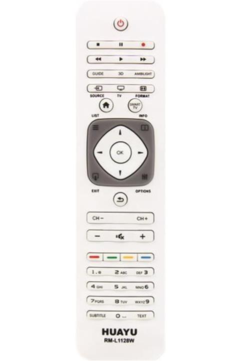 Philips Rm-l1128w Beyaz 3d Lcd Plazma Led Tv Kumandası