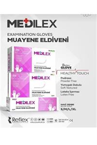 Reflex Muayene Eldiveni Pembe 100 Lü Medium Beden