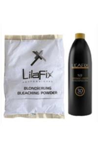 Lilafix Beyaz Toz Açıcı 500 Gr + 30 Volume Oksidan 1000 Ml