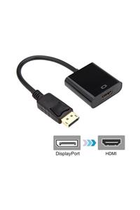 WOZLO Displayport To Hdmi Kablo Display Port Hdmi Çevirici Adaptör