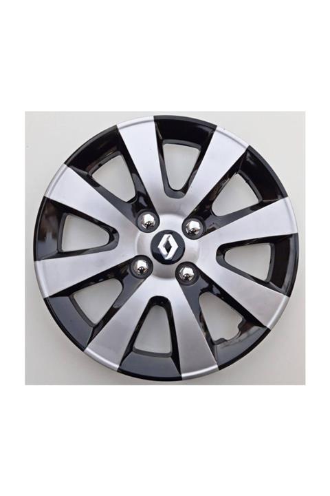 Avsaroto Renault Clio 3 15'' Inç Çelik Jant Ve Bijon Görünümlü 4lü Set Jant Kapağı
