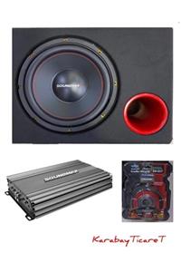 Soundmax Full Ekonomik Paket( 1500 Watt 30cm Bas- 3000 Watt Anfi Ve Benaudio Kablo)