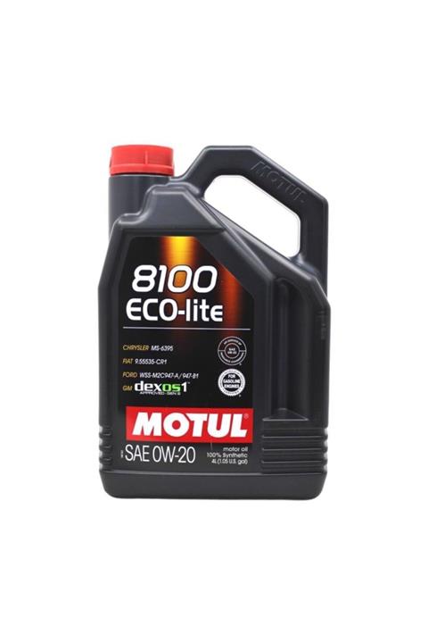 Motul Eco Lite Sae 0w-20 4 Litre 8100