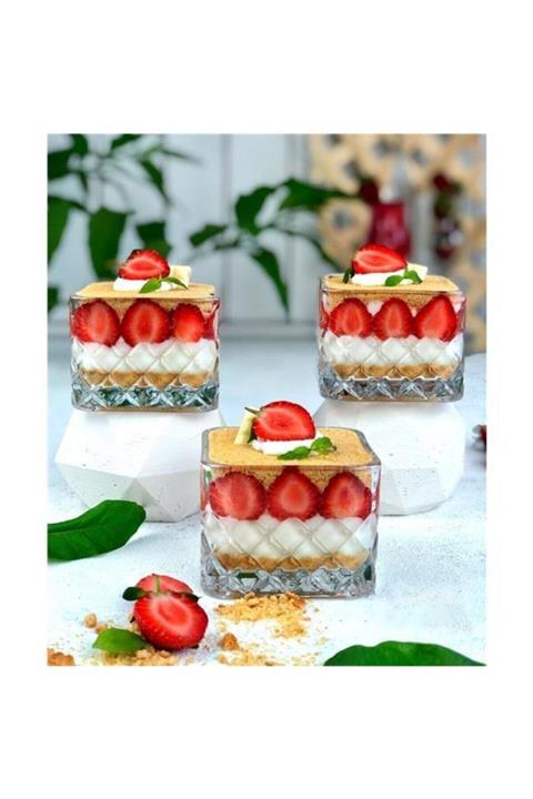 Perotti Perez 6'lı Cam Sunum Kasesi