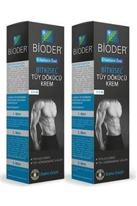 Bioder Erkeklere Özel Bitkisel Formül Tüy Dökücü Krem 100 ml X 2 Adet