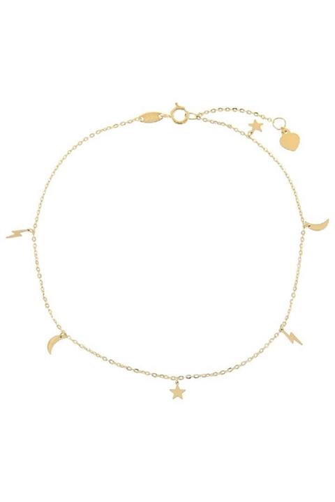 Moda Kulesi Altın Halhal Şans Halhal