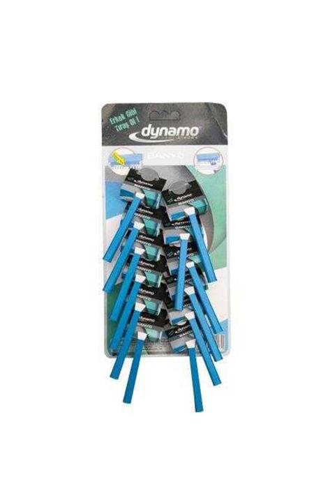 DYNAMO Tek Bıçaklı Banyo Tıraş Bıçağı Kolisi ( 20 Adet Kartela )