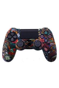 Konsol İstasyonu Desenli Playstation 4 Ps4 Kol Kılıfı - Dualshock 4 Kılıf