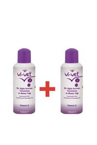 Vivet Ağda Sonrası Temizleme Ve Masaj Yağı E Vitamini 125ml 2'li Set