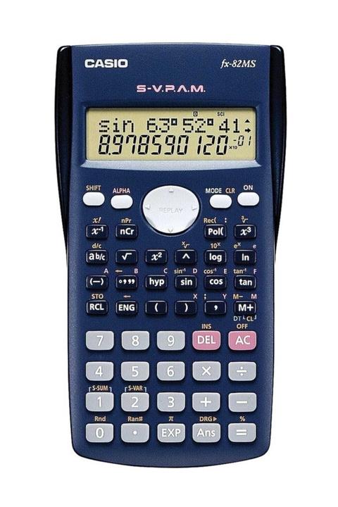 Casio Mavi Bilimsel Fonksiyonlu Hesap Makinesi