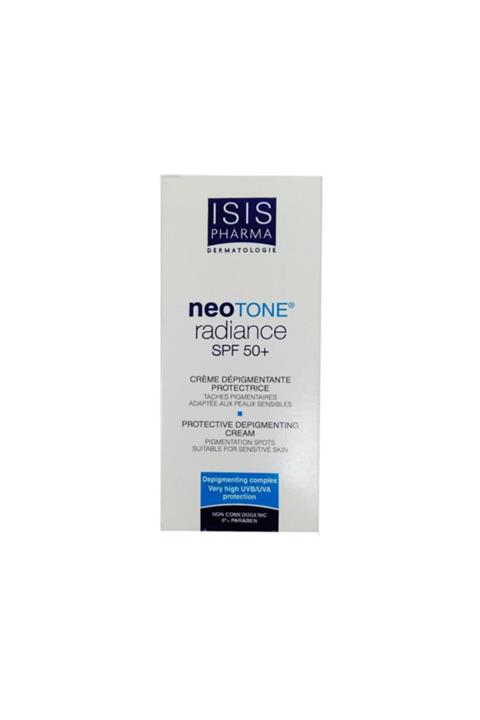 ISIS PHARMA Neotone Radiance Spf50 Cream Koyu Renkli Lekeler Için Güneş Koruyuculu Krem 30 Ml