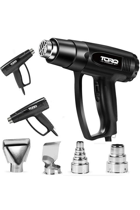 TORQ POWER Tx-3000 Otomatik Korumalı Professıonel Sıcak Hava Tabancası + Aksesuar