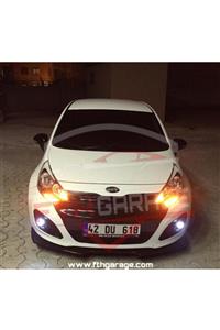 FTH GARAGE Kia Rio Ön Lip - Esnek 3 Parça Kanatlı Lip