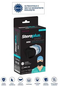 STERAPLUS Ffp2 Maske 10'lu 10 Adet Siyah