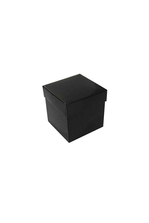TT Tahtakale Toptancıları Komple Karton Kutu Düz Renk 7x7x7 (25 Adet) Siyah