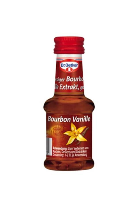 Gusto Şurup Flüssiger Bourbon Vanille Extrakt Gezuckert 35 Ml