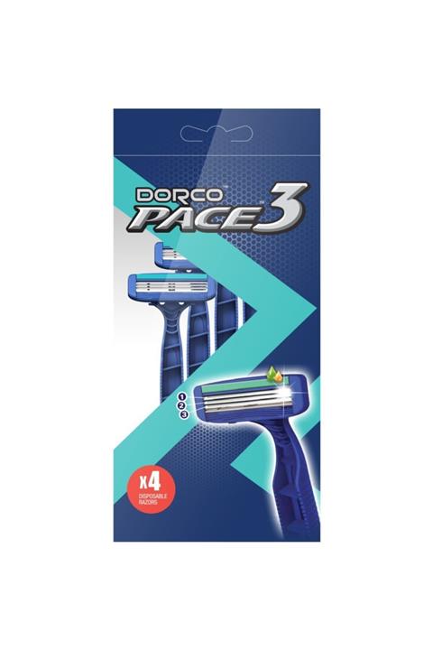 Dorco Pace3 Üç Bıçaklı Kullan Tıraş Bıçağı At Poşet - 4 Lü