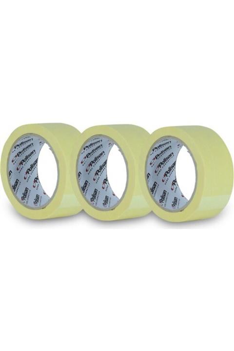 Polisan Maskeleme Bantı Kağıt Bant 48mmx30m 3 Lü Set