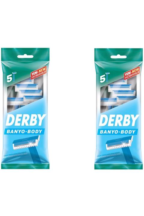 Derby Tıraş Bıçağı 5'li Poşet Banyo X 2 Adet