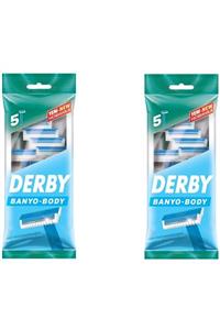 Derby Tıraş Bıçağı 5'li Poşet Banyo X 2 Adet