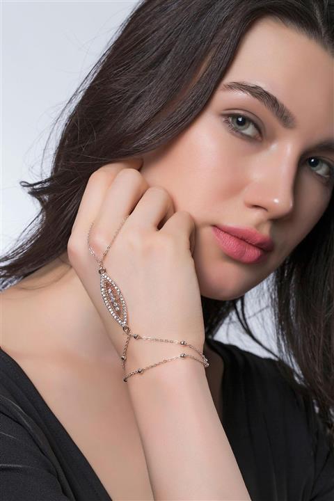 Modex Kadın Rose Oval Taşlı Şahmeran Uvsh9962