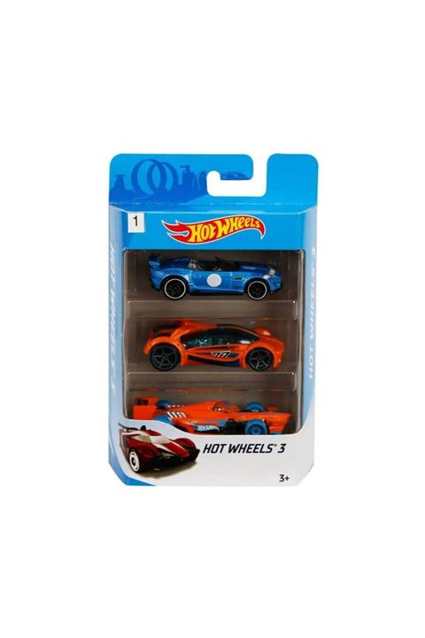 HOT WHEELS 3'lü Araba Seti - Farklılık Gösterebilir