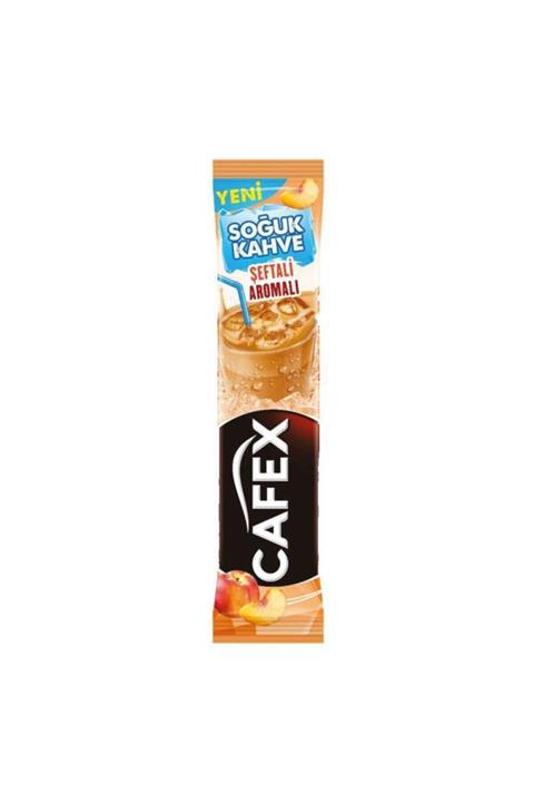 CAFEX 10 Lu Paket Ice Latte Şeftali Aromalı 16 G