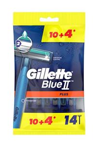 Gillette Blue2 Plus Kullan At Tıraş Bıçağı 14'lü