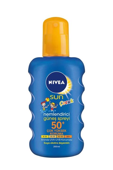 Nivea Sun Kids Nemlendirici Güneş Spreyi Spf 50+ 200 ml