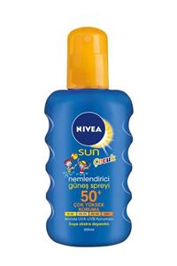 Nivea Sun Kids Nemlendirici Güneş Spreyi Spf 50+ 200 ml