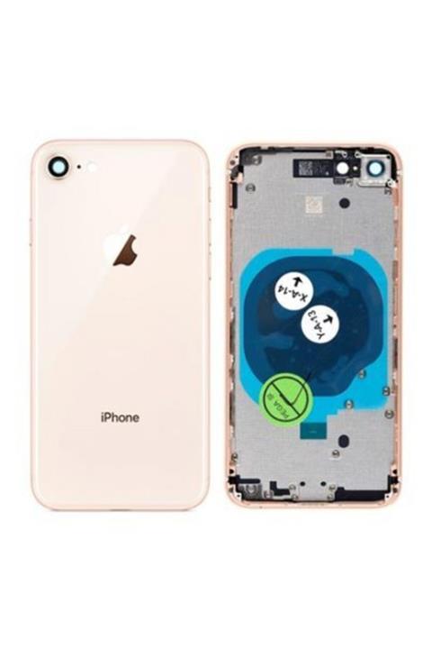 Fulldestek Iphone 8 (a1863/a1864/a1905/a1897) A++ Boş Kasa -  Rose Gold