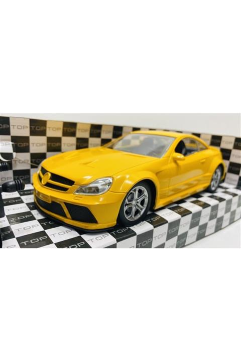 toysandmore Mercedes Benz Sl 63 Model Uzaktan Kumandalı Full Fonk Araba Oyuncak Sarı