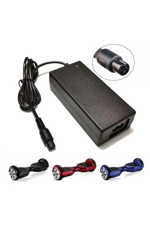 ScooterSan Elektrikli Kaykay Hoverboard Şarj Adaptörü 42v 2a