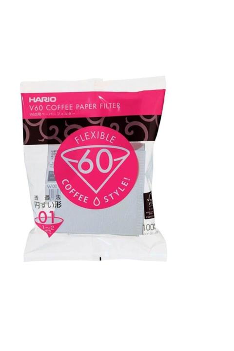 Hario V60 01 Dripper Kağıt Filtresi - 100 Adet
