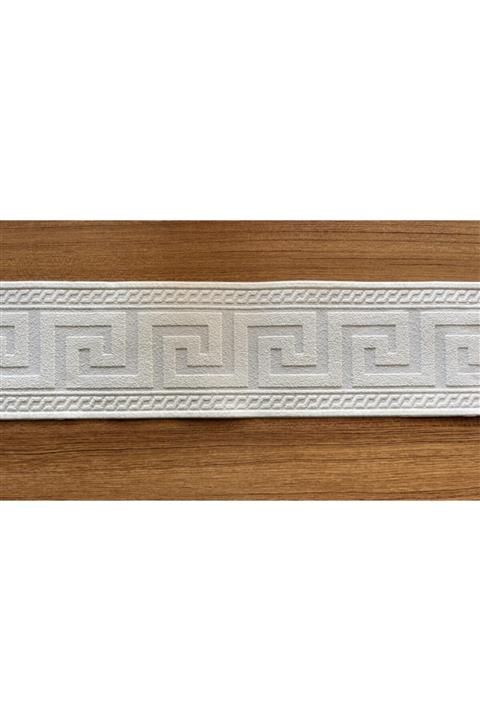 BAŞYAPI DİZAYN Boyanabilir Geometrik Desenli Bordür (10MX13CM)