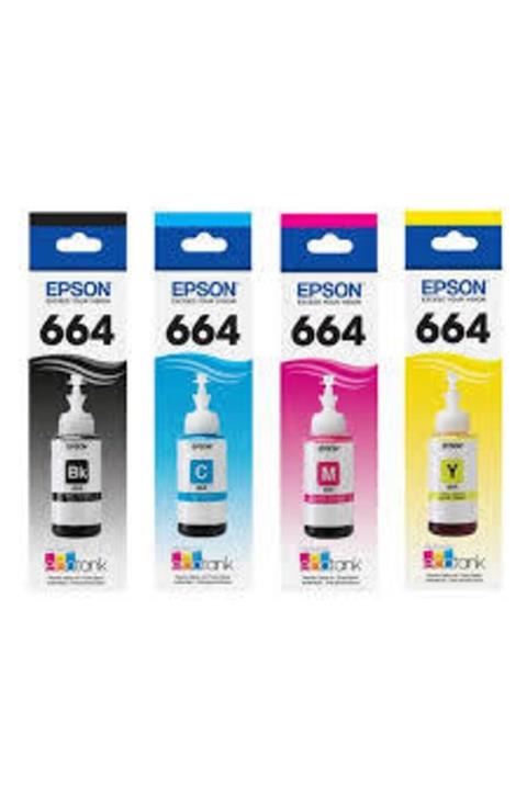 EPSON Orjınal Mürekkep T664 4 Renk