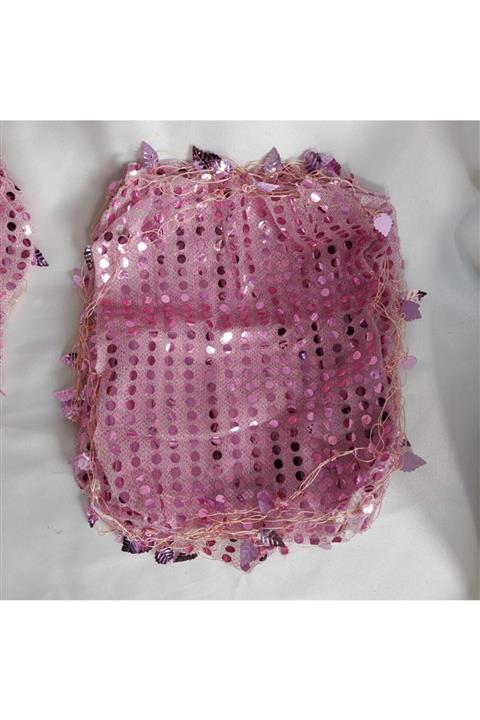 Aker Hediyelik Pembe Kına Gecesi Halay Mendili 90'lı