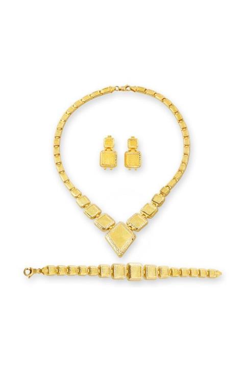 BİLEZİKHANE Kadın Düğün Takım Baklava 51,82 gr 22 Ayar Altın