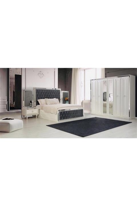 decorvizyon Bianci 6 Kapılı Yatak Odası