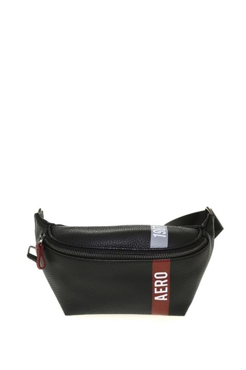 AEROPOSTALE Siyah Bel Çantası