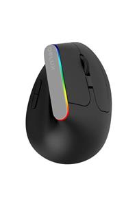 Deluxe Ergonomik Dikey Kablosuz Ultra Hafif Wireless Rgb Optik Mouse Dikey Fare