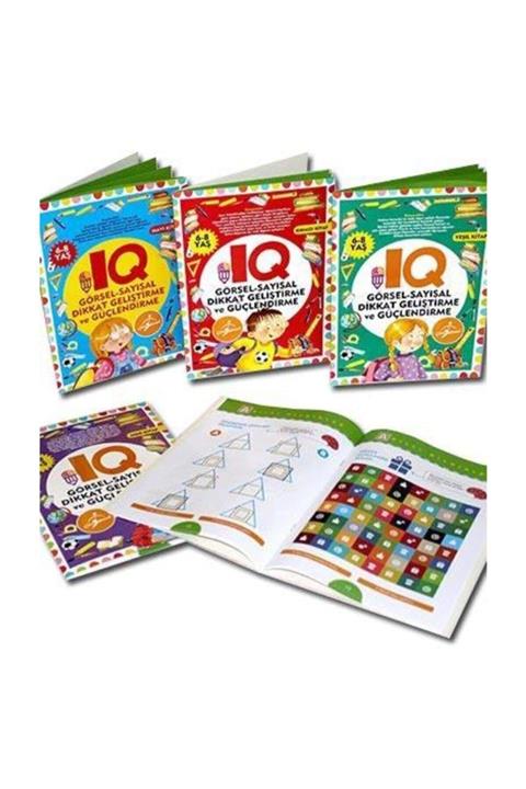 Çocuk Gezegeni Iq Dikkat Geliştirme Ve Güçlendirme Seti 6-8 Yaş - 5 Kitap