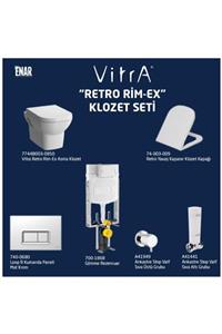 VitrA Retro Rim-ex Asma Klozet Seti