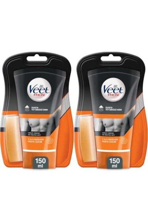 Veet Men Duşta Tüy Dökücü Krem 150 Ml 2 Adet