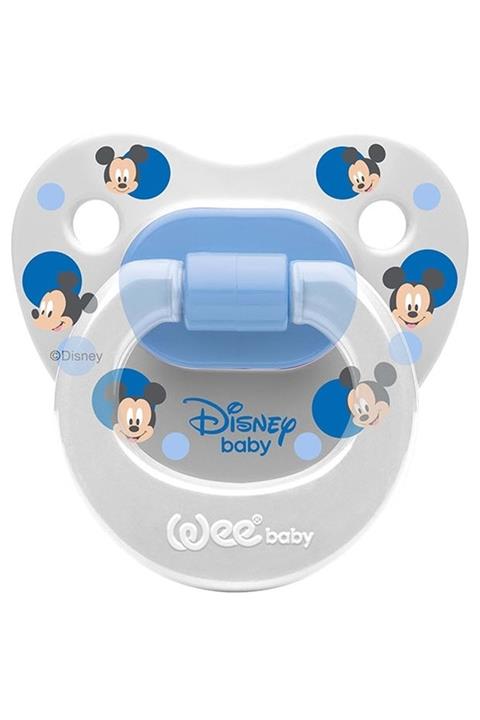 Wee Baby Disney Damaklı Emzik No:1 - Mavi