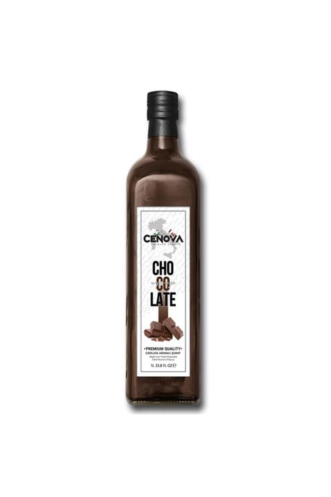 Cenova Çikolata Kokteyl Kahve Şurubu 1 Lt Kahve Şurubu Yüksek Aroma Kokteyl Şurupları