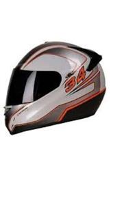 VENOM Vf 344 34 Grafikli Full Face Kask -şeffaf Vizör-