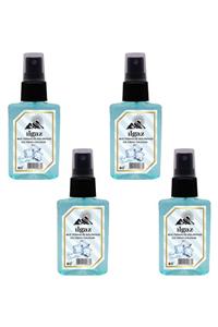 ILGAZ Elegance Series 4'lü Sprey Ice Fresh Kolonyası 4 X 50 Ml 80 Derece Çanta Boy Kolonya