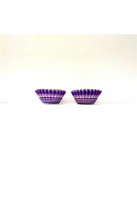 PARTİJİ Cupcake Kapsülü Lokumluk Modeli Küçük Boy 40 Adet