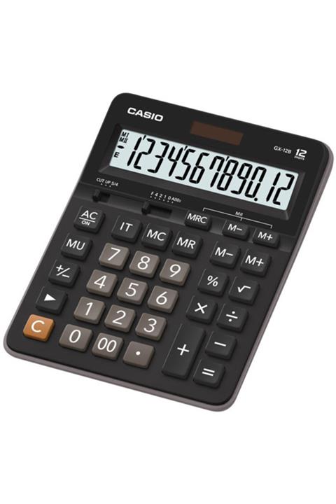 Casio 12 Hane Hesap Makinesi Gx-12b